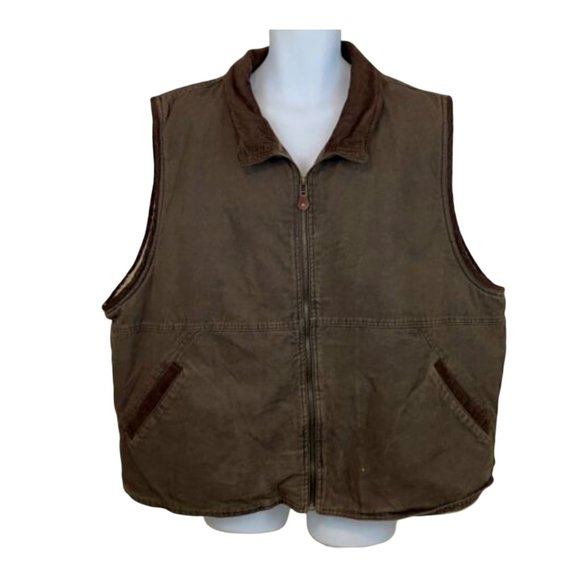 Vintage Wrangler Hero Vest Mens 3xl 